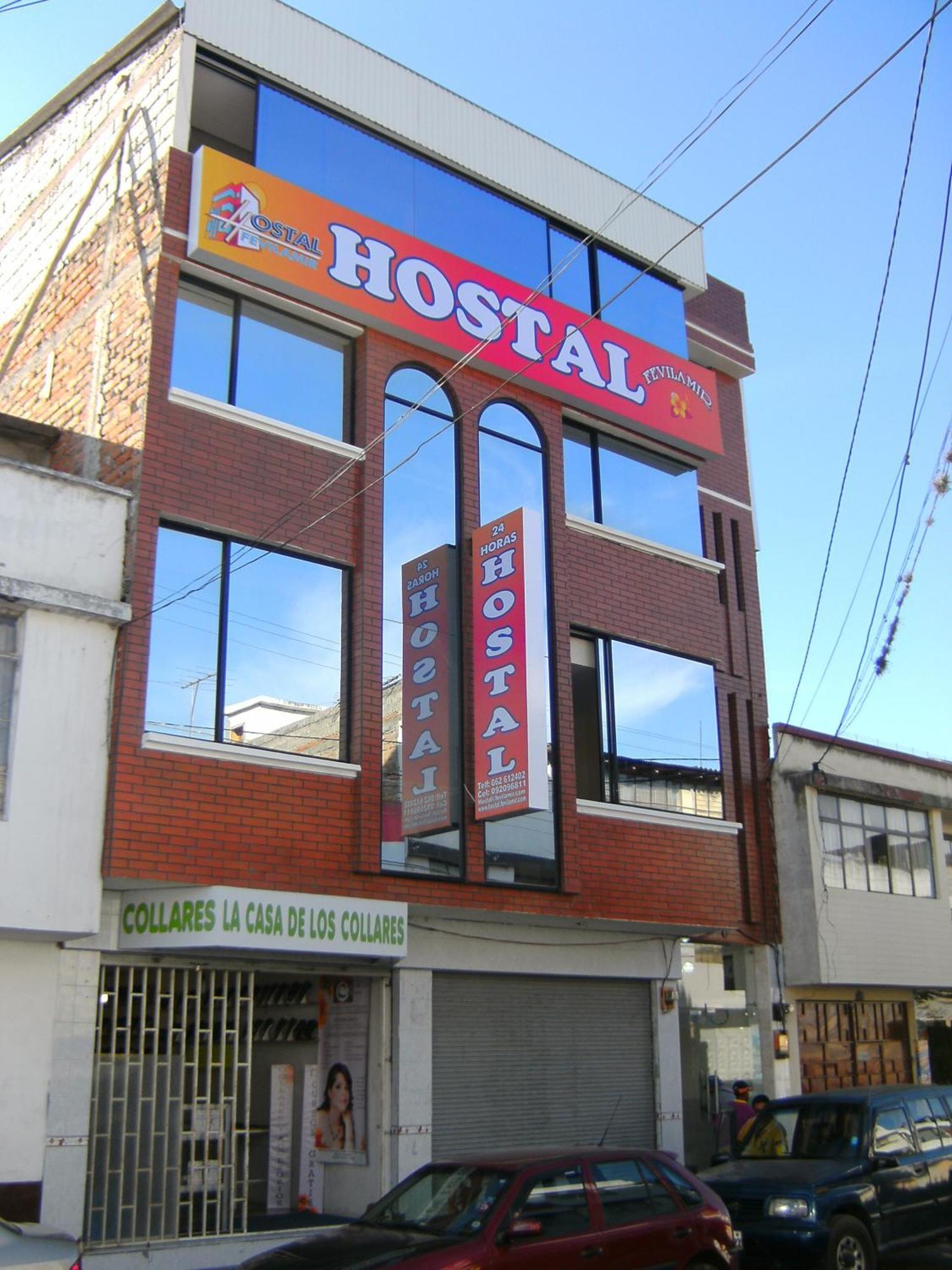 Hostal Fevilamir Ibarra Exteriör bild